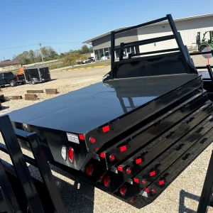 Economy series dual rear wheel long bed flatbed 