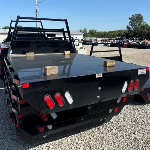 Economy series single rear wheel long bed flatbed